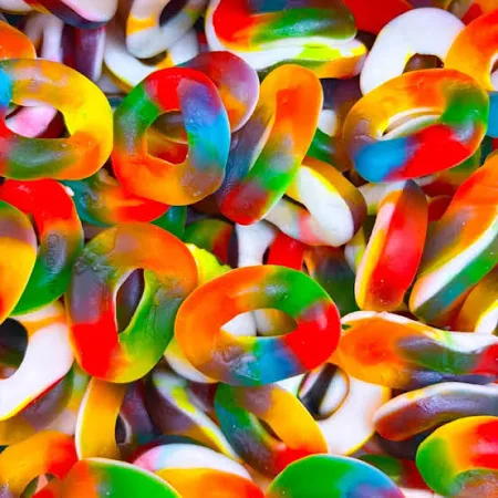 Anneaux Multicolore Lisse